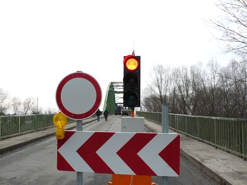 Bejárták a Jedlik hidat