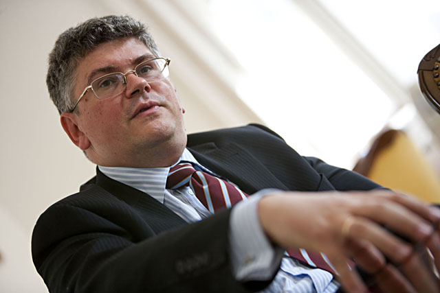 Becsey Zsolt, a Nemzetgazdasági Minisztérium államtitkára Fotó: MTI