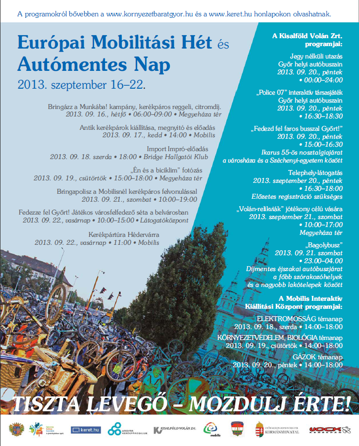 Mobilitási Hét Győrben