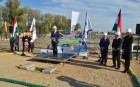Letették az uszoda beruházás alapkövét Győrött
