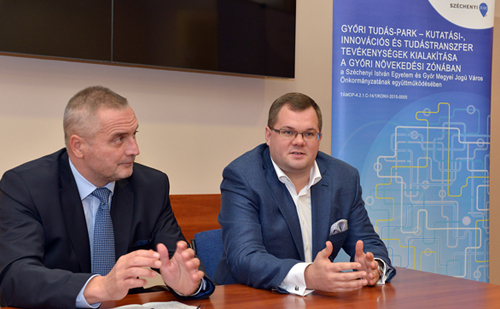 Győr alpolgármestere a lezárult Tudás-Park projektről