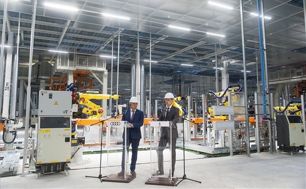 Az Audi beruházásai hozzájárulnak a termelés további növekedéséhez