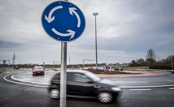 Csomópontot adtak át Győrben