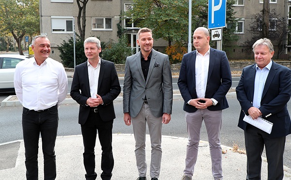 Megújult az Ifjúság körút - forrás: gyor.hu