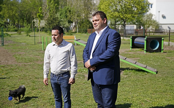 Különleges kutyafuttató épült