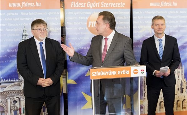 Dézsi Csaba Andrást jelöli Győr polgármesterének a Fidesz és a KDNP