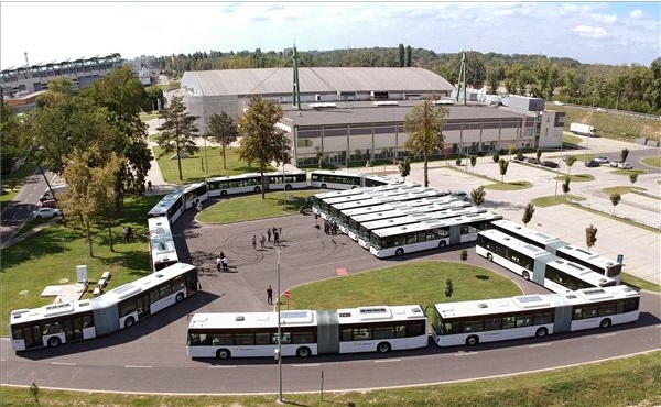 A győri buszállomány negyven százaléka már megújult