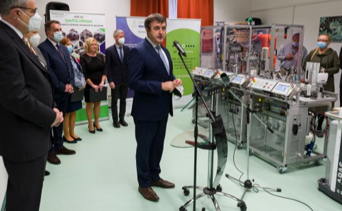 Modern berendezést kapott a Győri Szakképzési Centrum