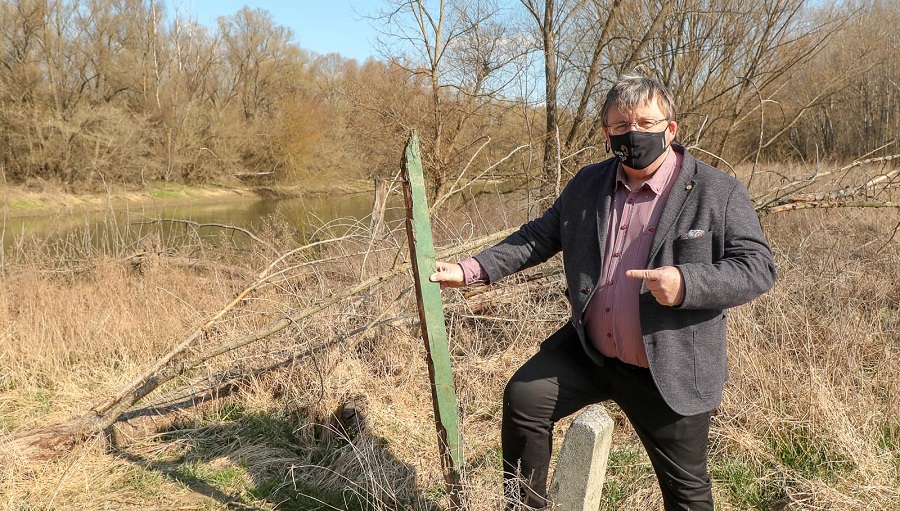 A veszélyes fa elemeket eltüntetik