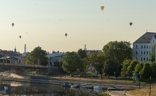 Elindult a 40. Magyar Nemzeti Hőlégballon Bajnokság Győrben