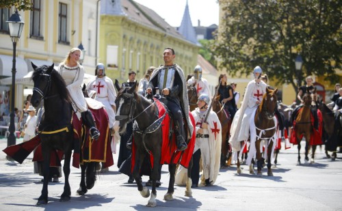 Idén is bemutatják a lovagkort Győrben